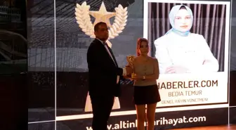 20. Altın Başarı Ödülleri’nde Av. Bedia Teymur ‘Yılın En İyi Genel Yayın Yönetmeni’ Seçildi