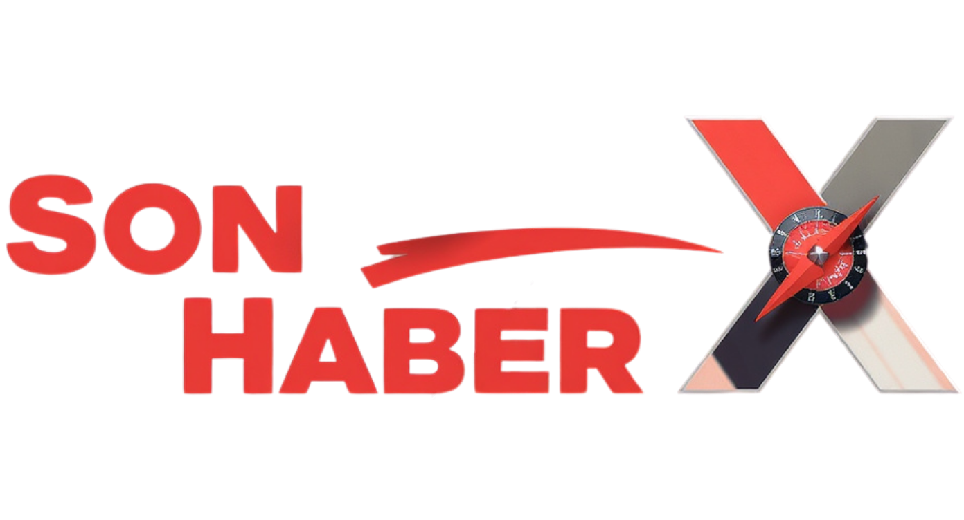 SonHaberX logosu – kırmızı ve siyah renklerle tasarlanmış, pusula detaylı modern haber portalı logosu